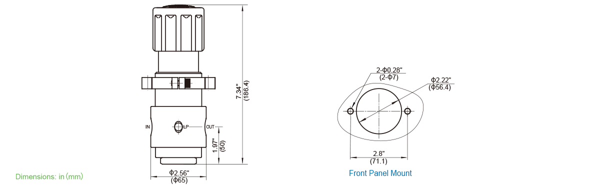 GENTEC R42 Series High Pressure Regulator
